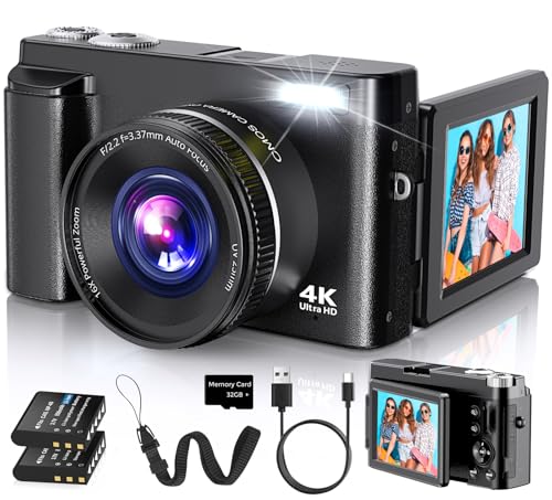 Duluvulu 4K DC101 48MP Compact Digital Camera