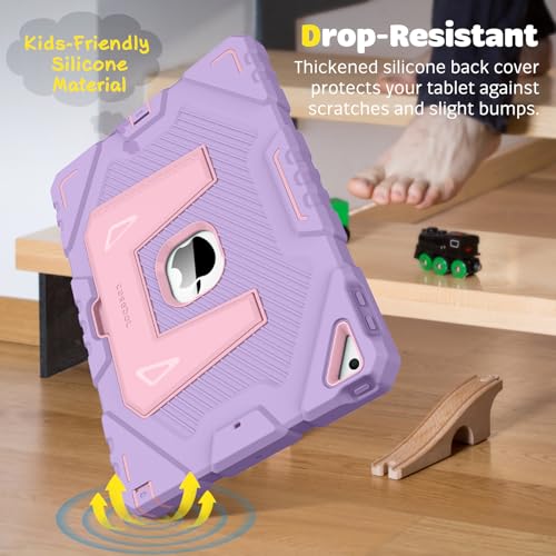 FINTIE 10.2" EPAK468 Case for iPad 9th/8th/7th Gen (2021/2020/2019) Hybrid Polycarbonate/Silicone
