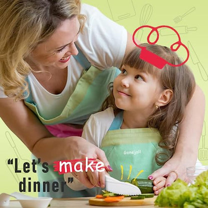 GONEJALL Kids Knife Set 4 Pieces K-GO-KK1 Kitchen & Baking Supplies