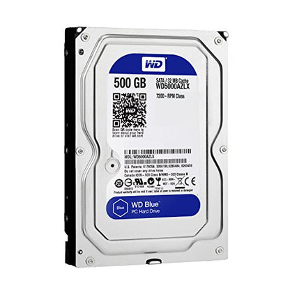Western Digital 500GB WD5000AZLX SATA-600 7200RPM 32MB Cache 3.5-Inch Internal Hard Drive
