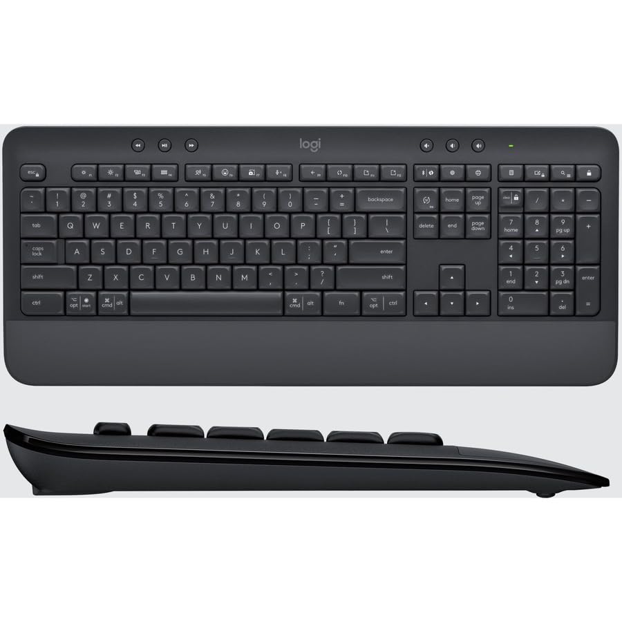Logitech MK650 Combo for Business Wireless Mouse and Keyboard, Logi Bolt, Bluetooth - Graphite