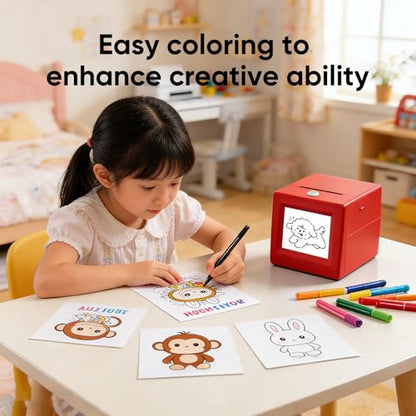 JUMP HERO 3" x 3.3" Q15 Color Thermal Print Portable Sticker Maker