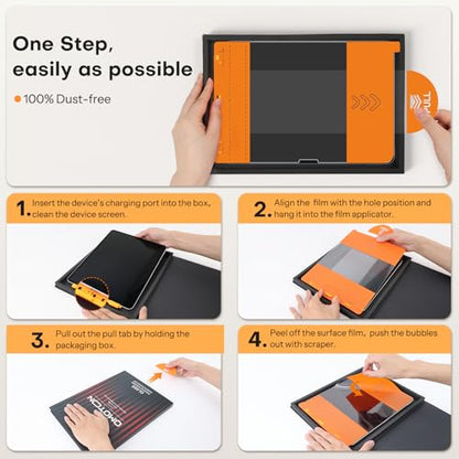 OMOTON 11 Inch A003 Matte Screen Protector Anti Glare Tempered Glass
