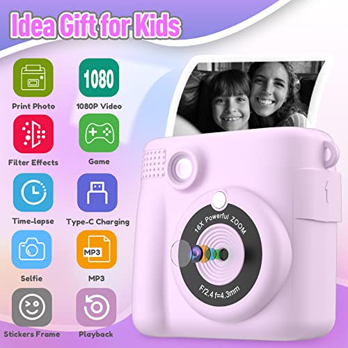 ESOXOFFORE 2.4 inch ABS-681 2 MP JPEG Camera 30 FPS Ultracompact Instant Print