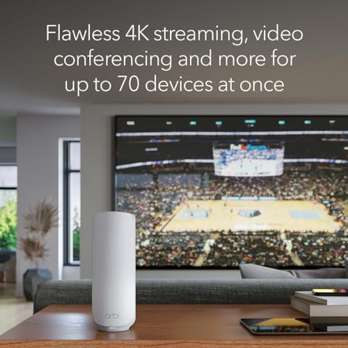NETGEAR RBE363 Dual-Band Wi-Fi 7 Mesh System 5 Gbps 6000 sq.ft. Coverage