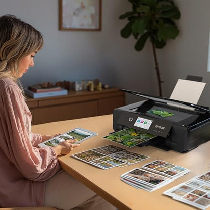 Epson Expression Photo XP-980 Inkjet Printer, 5760 x 1440 DPI Resolution, 20W Power Consumption, All-In-One Functionality, Wireless Connectivity