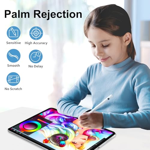 BLEBLE Stylus Pen 12V Battery Needed 10 Hours Battery Life Compatible with iPad Models