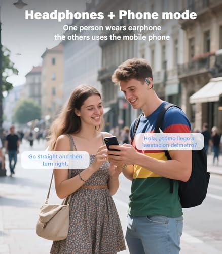 Vilupvie Y80 Wireless AI Earbuds with Instant Translation