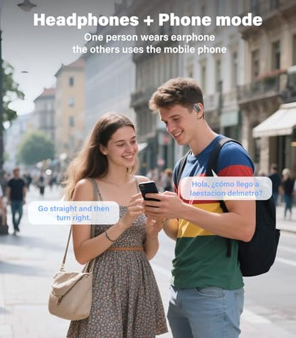 Vilupvie Y80 Wireless AI Earbuds with Instant Translation