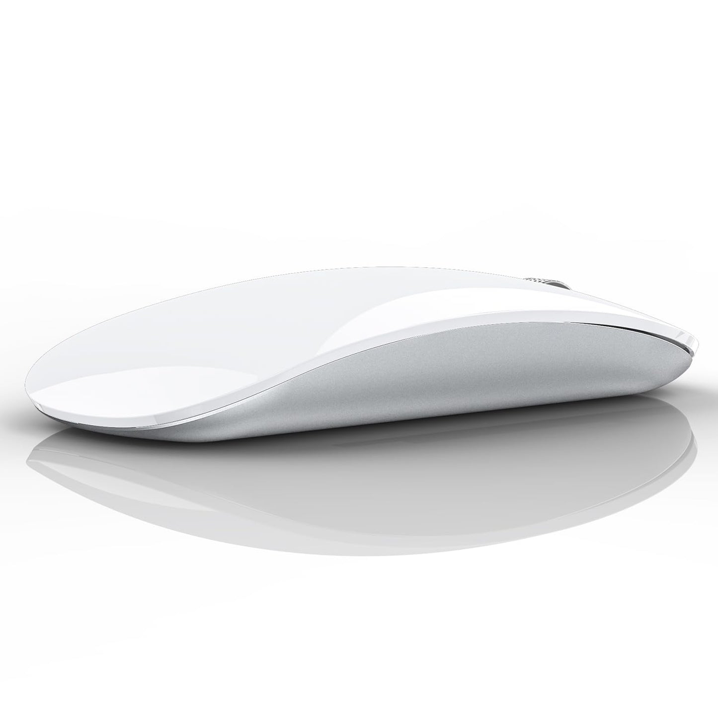 TENMOS M18-WH Bluetooth Wireless Mouse USB C 2.4G Optical 68g