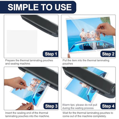 Joyberg 33 PCS 09SFM0001 Laminating Sheets 9 x 11.5 inches 3mil