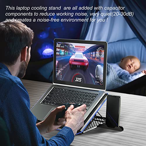 ICE COOREL Laptop Cooling Pad 16.14x11.6x1 inches Model ICE-K15-FBA