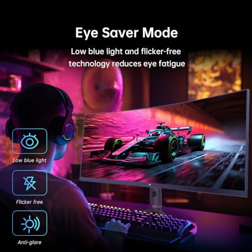 KTC 34 Inches H34S18S 3440x1440 180Hz VA Ultrawide Monitor