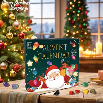 RJINGSHI 24 Natural Crystals Advent Calendar Cc2026 - 16 ounces