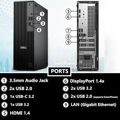 Oemgenuine 19x16x10 Inches Pro Slim Intel 14-Core i5-14500 4K 512GB SSD Tower Desktop
