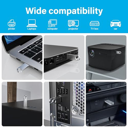 ABLAZE 8GB ZX-10P USB 2.0 Flash Drive 10 Pack Metal