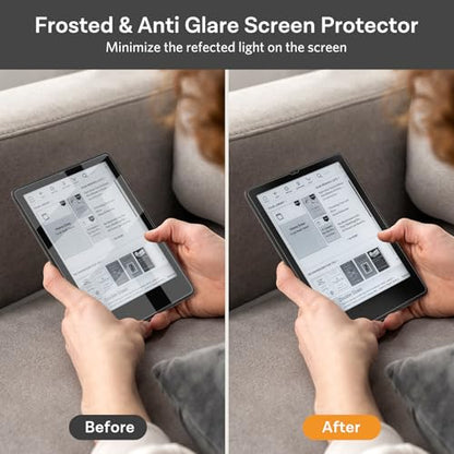 CoBak 3 Pack RM Anti-Glare Matte Screen Protector for 7" Kindle Paperwhite & Kobo Aura - High Clarity