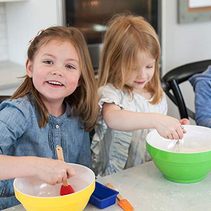 Pop Kids 30-Piece Baking Tools Set for Kids - Includes Baking Pan, Cake Pan - Educational Cooking Supplies