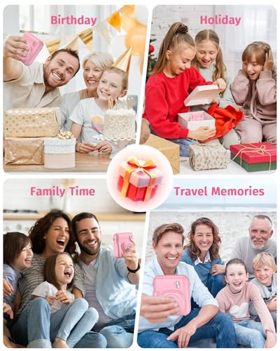 Zostuic 48MP DC506 1080p Automatic Digital Instant Camera