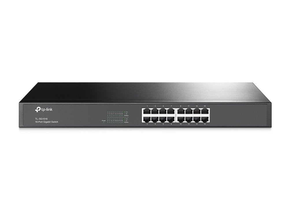 TP-Link 16-Port TL-SG1016 Rackmount Gigabit Ethernet Switch