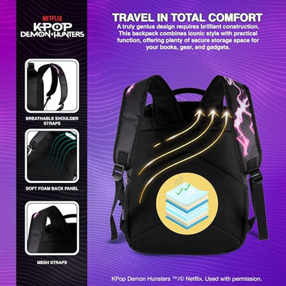 AI ACCESSORY INNOVATIONS K-Pop Demon Hunters 16 Inch Backpack