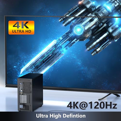 Aibilangose DisplayPort Splitter AIB-DP-01 4K@120Hz