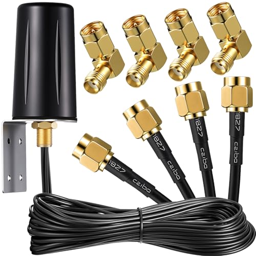 FairySandy 5 Pcs Coaxial Antenna QIA-FairySandy-1061 6000 MHz Indoor Outdoor SMA