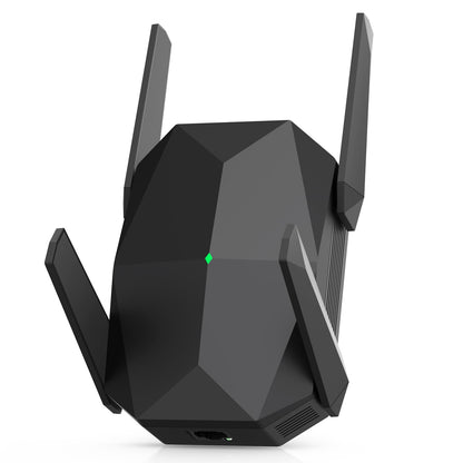 JoyLantern Wireless Range Extender, 3000Mbps Dual Band, Covers up to 16999 sq.ft, Supports 125+ Devices, Black