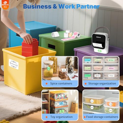 Rongta 2" R22 203 DPI Thermal Label Maker Portable Bluetooth Printer