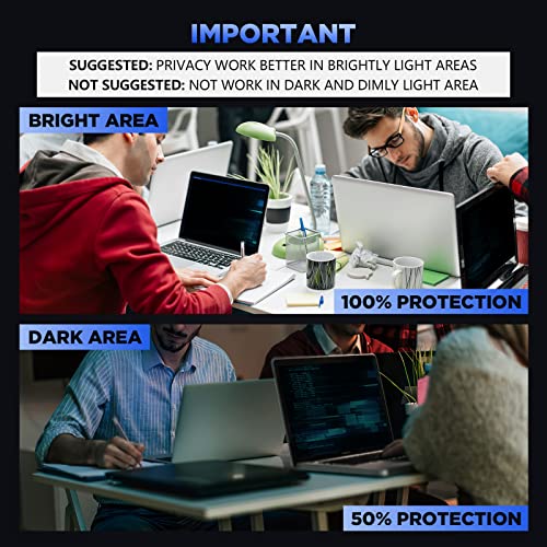 Magicmoon 15.6" Privacy Filter 1920x1080 16:9 Glossy/Matte