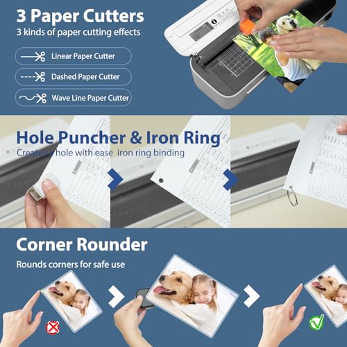 OidoZac 9 Inch Laminator Machine Model OidoZac-11in1 - 11 in 1 Laminating Capacity - Dual Roller System - Cold and Hot Laminating Options