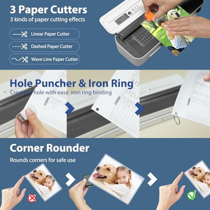 OidoZac 9 Inch Laminator Machine Model OidoZac-11in1 - 11 in 1 Laminating Capacity - Dual Roller System - Cold and Hot Laminating Options