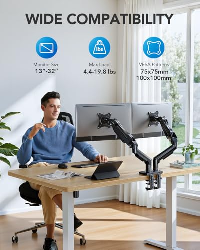 HUANUO 13-32 HNDS6 Adjustable Monitor Stand