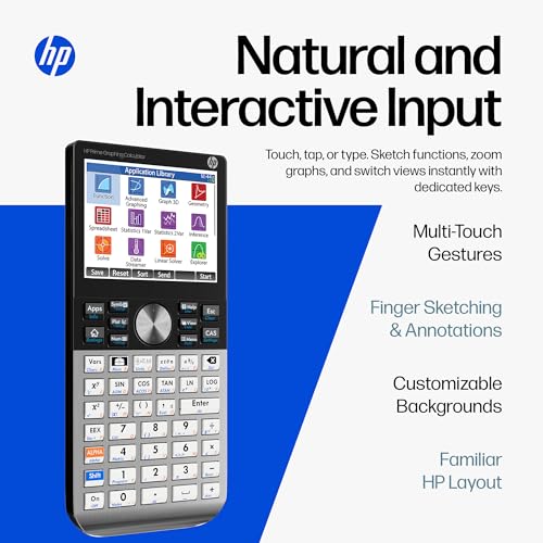 HP 3.5" Prime G2 Calculator LCD Nonstandard Battery Graphing Metal
