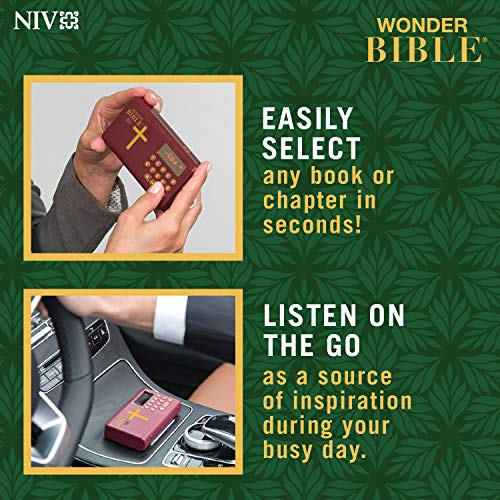 WONDER BIBLE 1.44" 30714 NIV Audio Player with Built-In Speaker