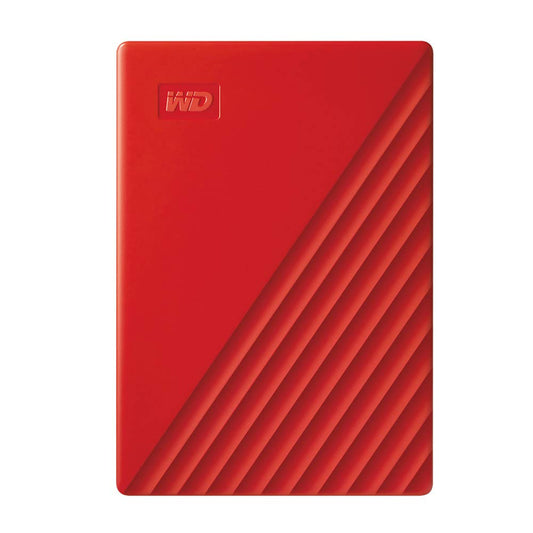 WD 2TB My Passport Portable External Hard Drive USB 3.0 Red