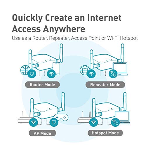 GL.iNet GL-AR300M16-Ext 2.4GHz Wireless Pocket Router - OpenWrt - 300Mbps Data Rate - Ethernet - USB Connectivity - Black