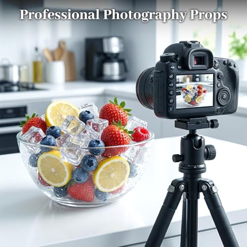 DOMESTAR 0.8 x 0.8 x 0.6 Inches HR0001 Plastic Ice Cubes, 20 Pieces, BPA Free, Mildew Resistant, Dishwasher Compatible