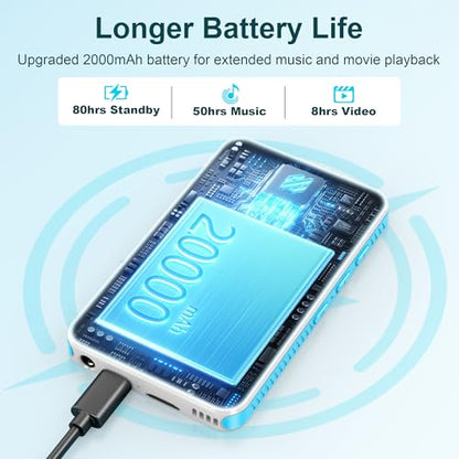 SWOFY 4 Inches 160GB SF-D08 MP3 Player with Touch Screen and FM Radio