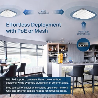 TP-Link EAP225 V3 Dual-Band AC1350 Wireless Access Point Business WiFi Solution