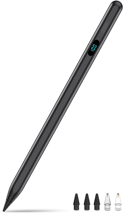TUJUFREE Pencil for iPad K12 - Black - Compatible with iPad Models (Various) - 25 Minutes Charging Time - 1 D Battery Included