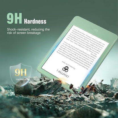 MoKo 6 Inch E-Reader Screen Protector Tempered Glass Anti-Scratch 9H HD Clear