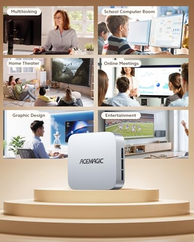 ACEMAGIC K1 Mini PC Intel Core i5-12600H 16GB DDR4 SSD 4K HDMI