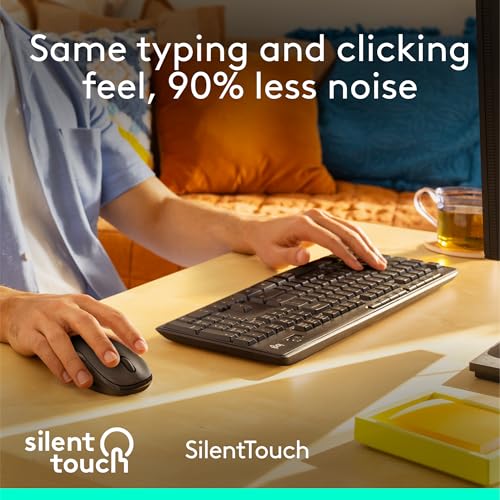 Logitech Wireless Mouse & Keyboard Combo MK295