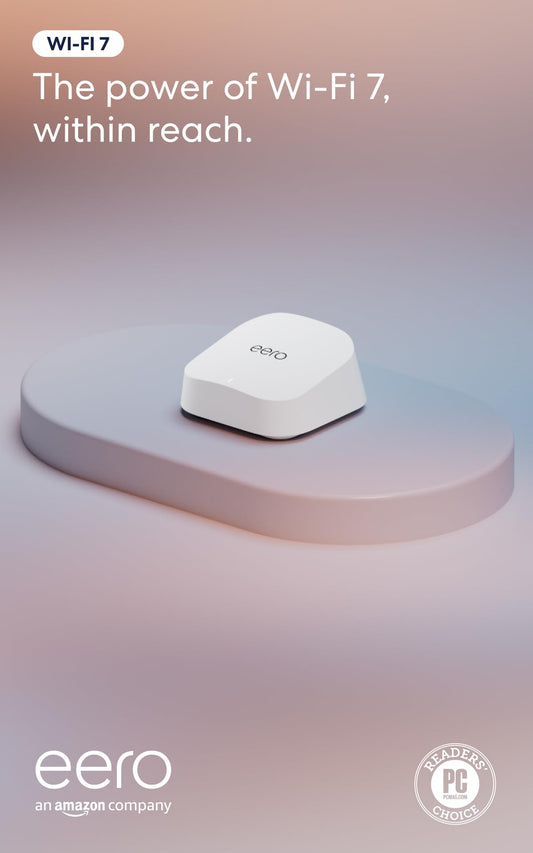 Amazon eero 7 Dual-Band Mesh Wi-Fi 7 Router