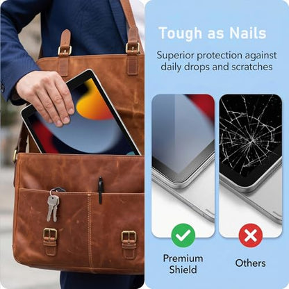 FAYOUCZ 10.2 Inch iPad 9th 8th 7th Generation Screen Protector 9H Hardness HD Clear