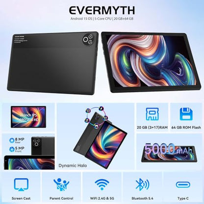 Evermyth 10 Inch Tablet KB1001 1280x800 60Hz IPS Electronics