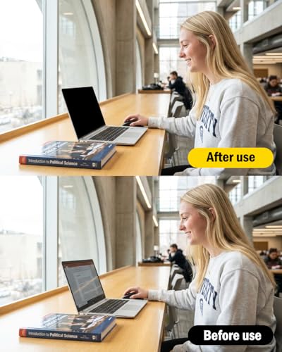 F FORITO 13 Inch A3404 MacBook Neo 2026 Anti-Glare Privacy Screen with Blue Light Filtering and Scratch Resistance