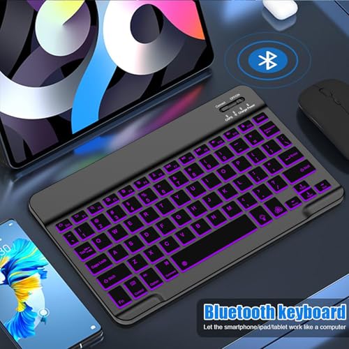NOOX Bluetooth Keyboard 104 Keys QWERTY - 104 Keys - Battery Powered - Black