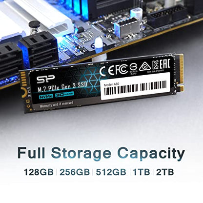 SP Silicon Power 1TB FIN-SP001TBP34A60M28 M.2 2280 SSD PCIe Gen3x4 2200MB/s SSD